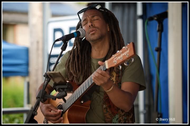 Julian solo performing